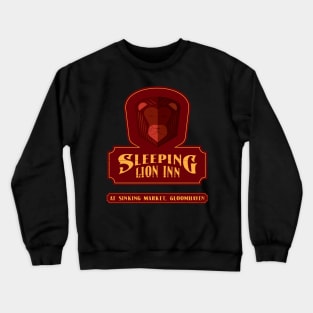 Sleeping Lion Inn Sign Crewneck Sweatshirt